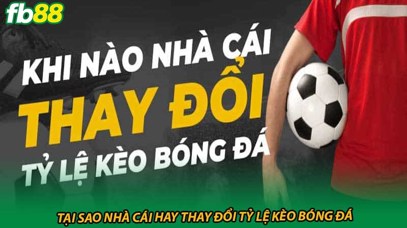 Tìm Hiểu Tại Sao Nhà Cái Hay Thay Đổi Tỷ Lệ Kèo Bóng Đá